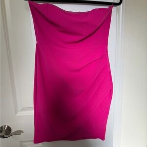 Fashion Nova Vibrant Strapless Dress